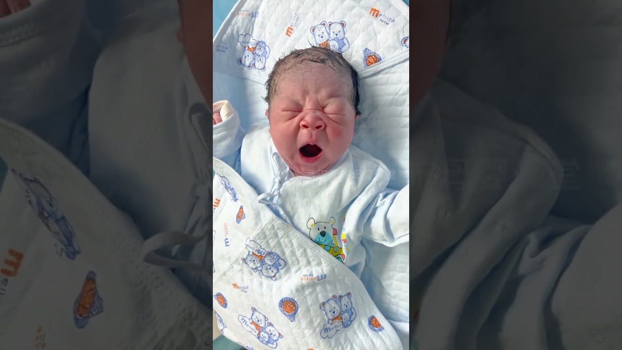 🌟 Welcome to the World, Little Star ✨ #Newborn #BabyJourney