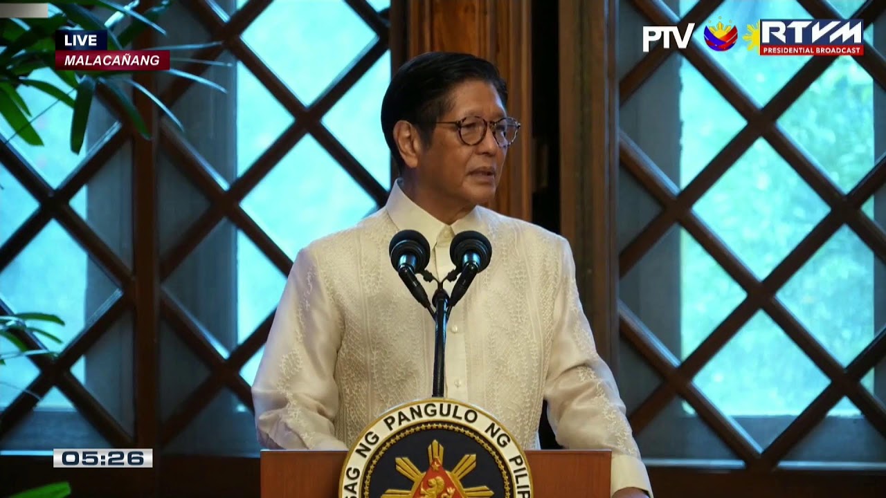 WATCH: President Ferdinand R. Marcos Jr. graces the presentation of the new logo for...