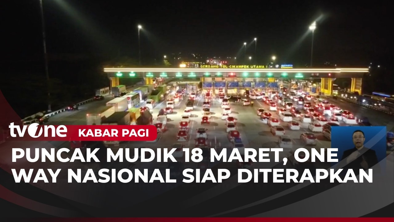 Puncak Arus Mudik Diprediksi Terjadi 18 Maret | Kabar Pagi