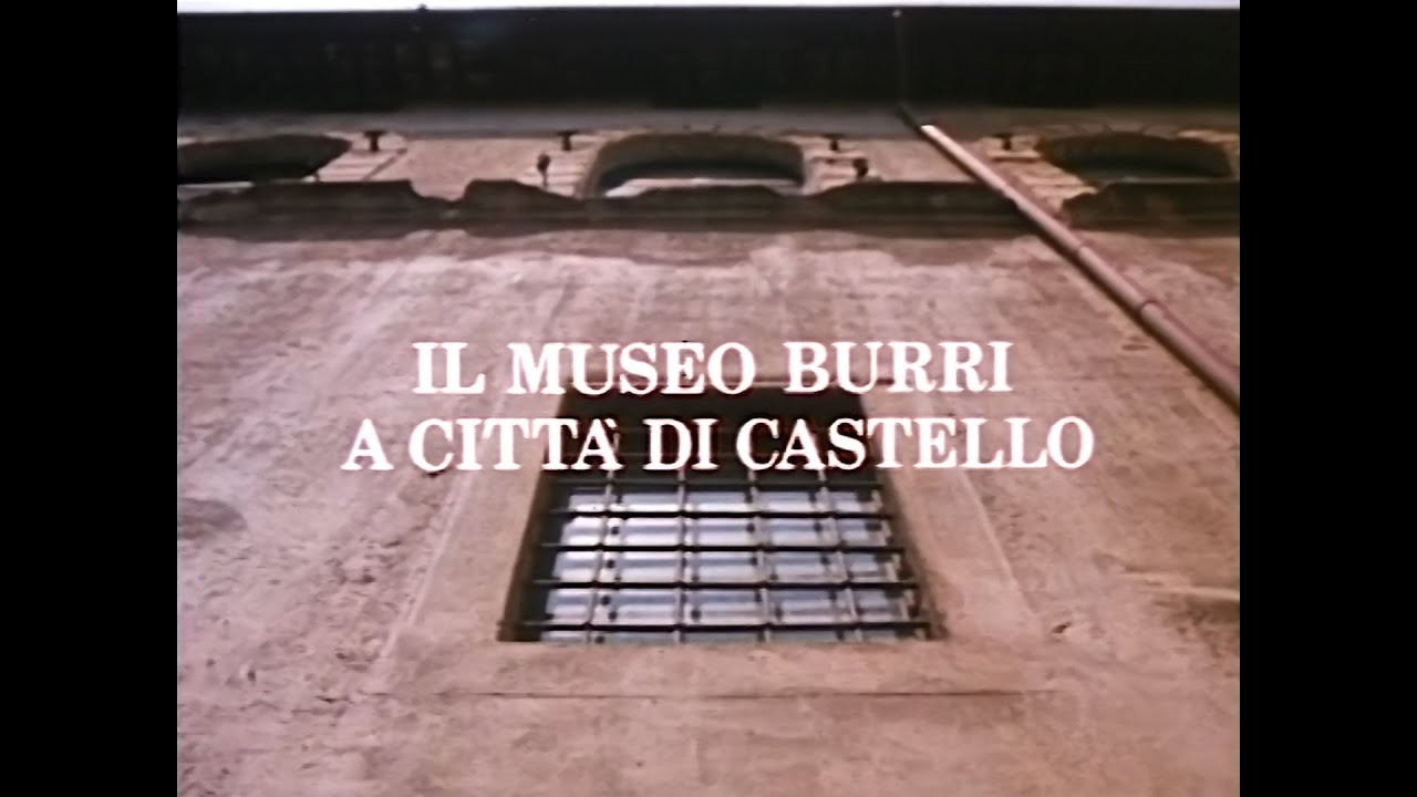 Il Museo Burri a Città Di Castello | Documentario RAI (1985)