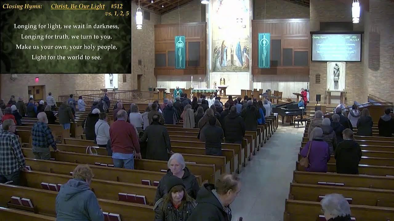 February 7,  2026  4 pm - 5th Sunday of Ordinary Time - Divine Mercy Parish - South Milwaukee, WI