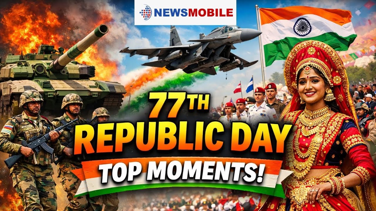 77th Republic Day Parade Highlights | India’s Pride on Full Display