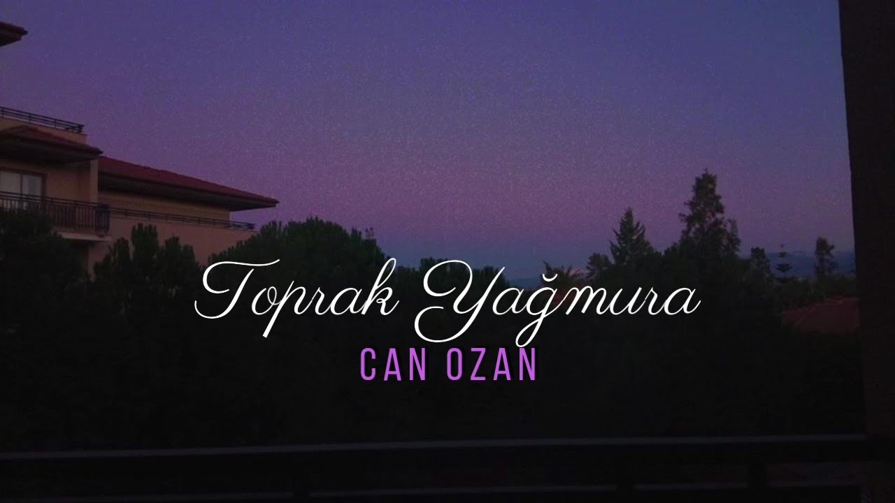 Can Ozan  || Toprak Yağmura [ Karaoke ]