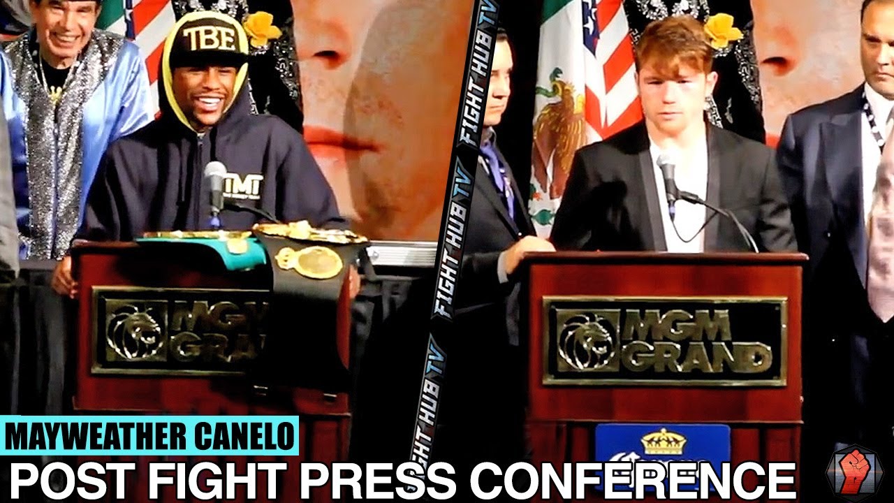 Floyd Mayweather vs Canelo Alvarez: Full Post Fight Press Conference (HD)