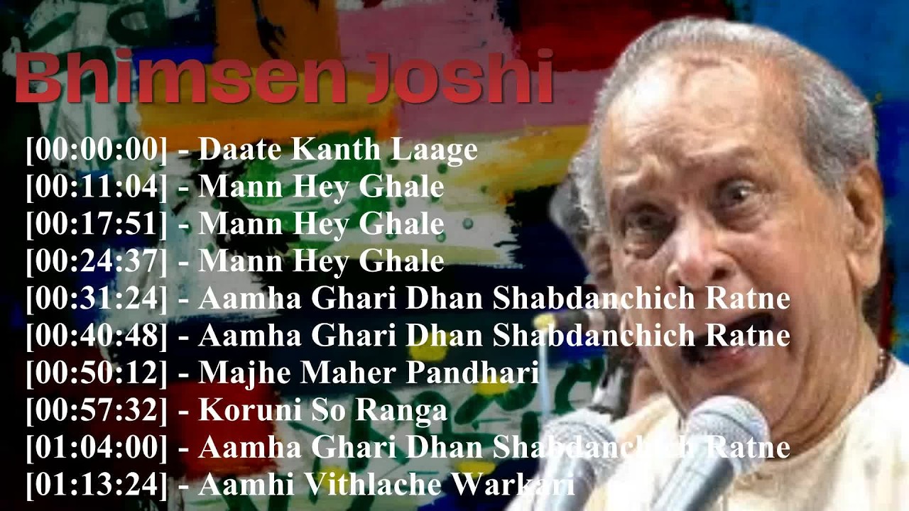 Best of Bhimsen Joshi All Time Hits 🎶 Nonstop Bhajan & Classical Music Jukebox 2026