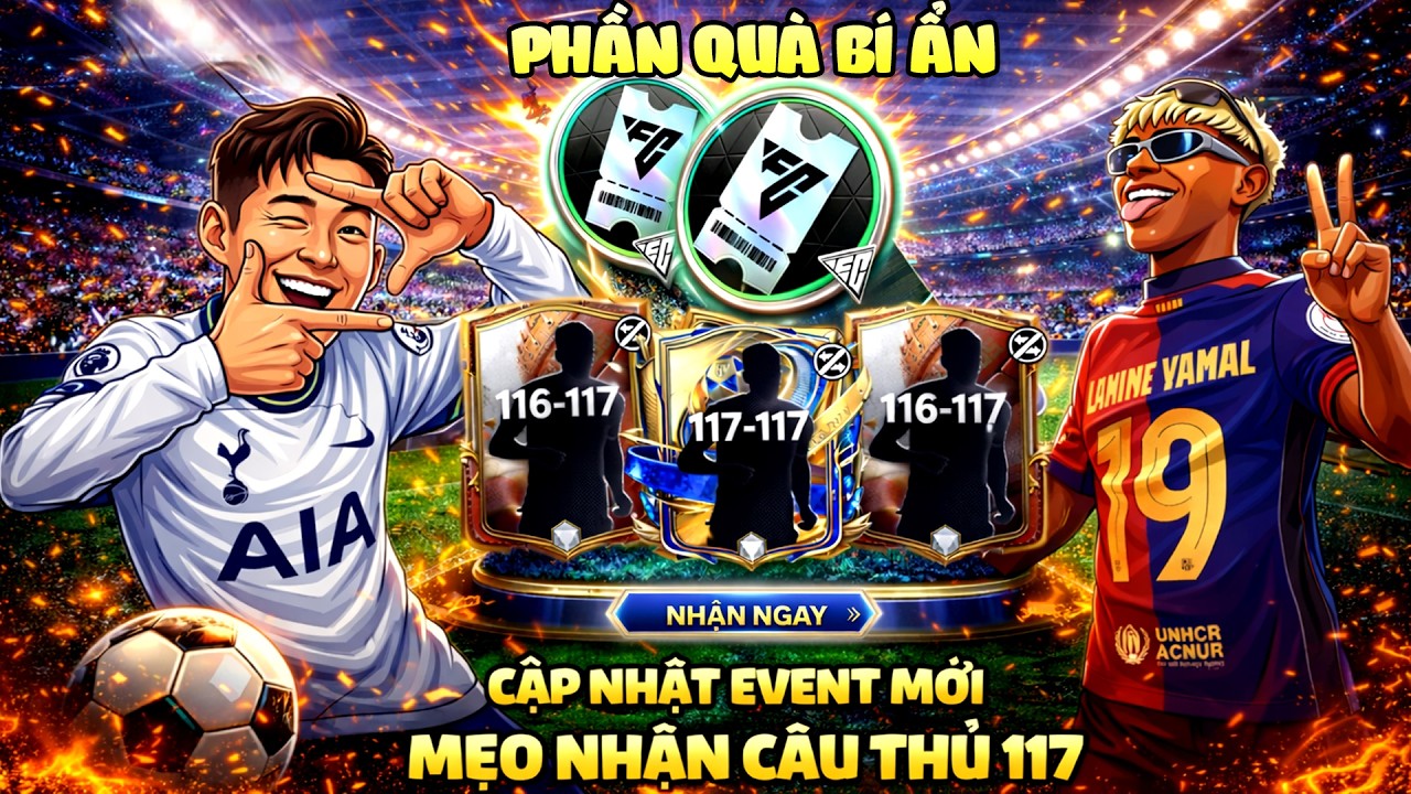Fc Mobile  - Nhận 50 Vé Và Gacha Tìm 117 Bất Ngờ Nhân Phẩm Là Đây