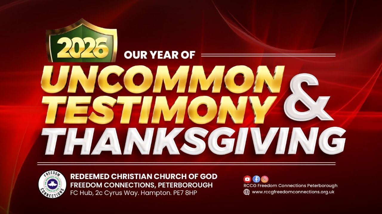 RCCG FREEDOM CONNECTIONS || 25-01-2026
