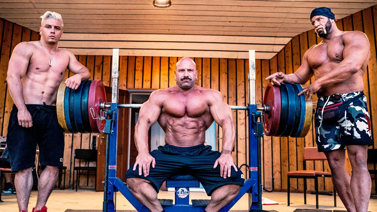 Bestleistung bei dem Wettkampf! Matze gegen Johannes! ( 300 KG - Bandrücken Rekord )