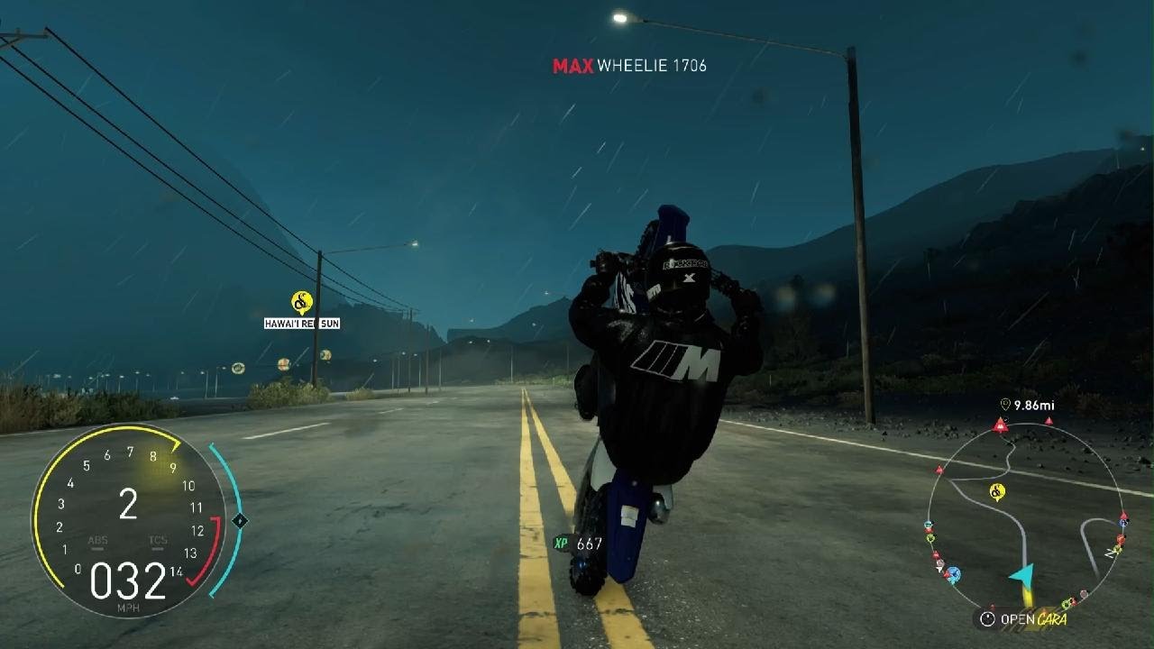 Wheelie through the tunnel , MANIFEST !!!