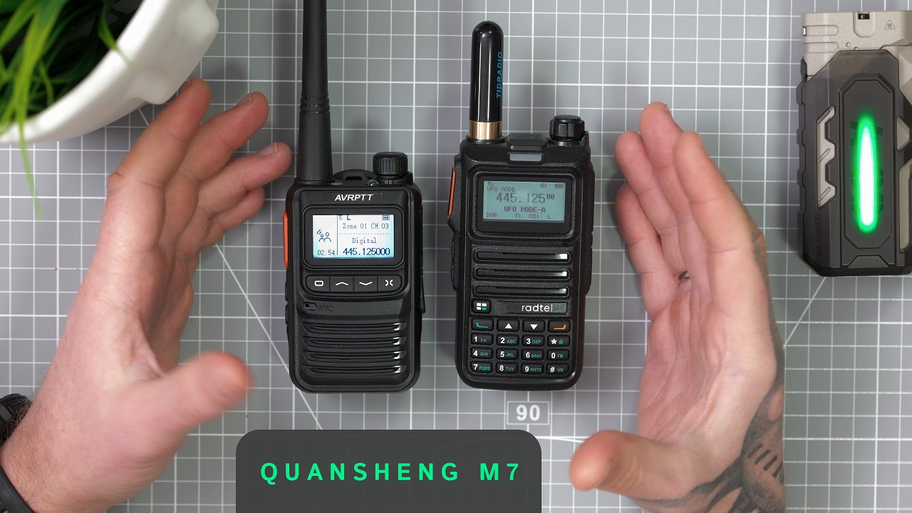 Quansheng M7. Маленькая DMR рация
