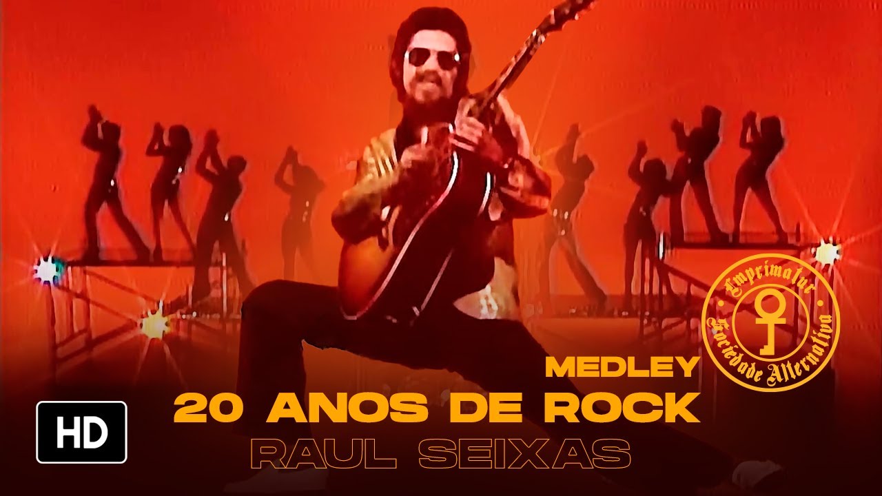 Raul Seixas - Rock Around the Clock/Blue Suede Shoes/Tutti Frutti/Long Tall Sally (Clipe Oficial)