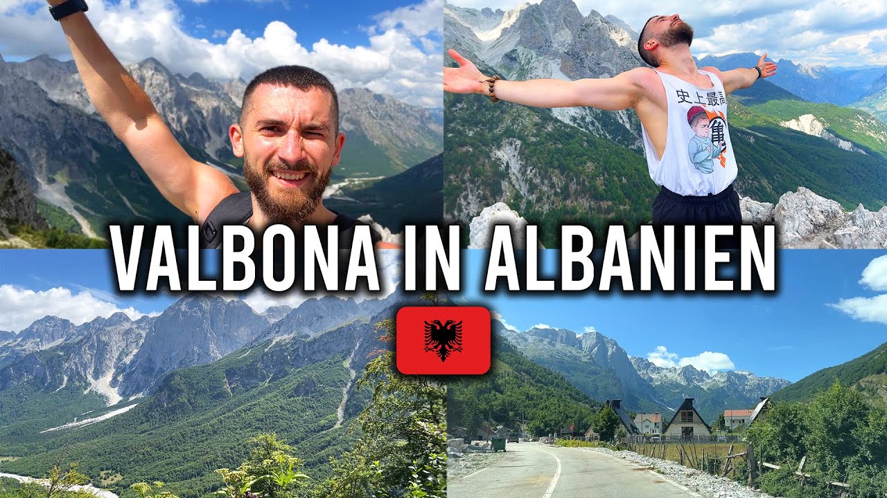 Valbona in Albanien! 🇦🇱 Wandertour von Valbon nach Theth! ❤ ALBANIEN VLOG