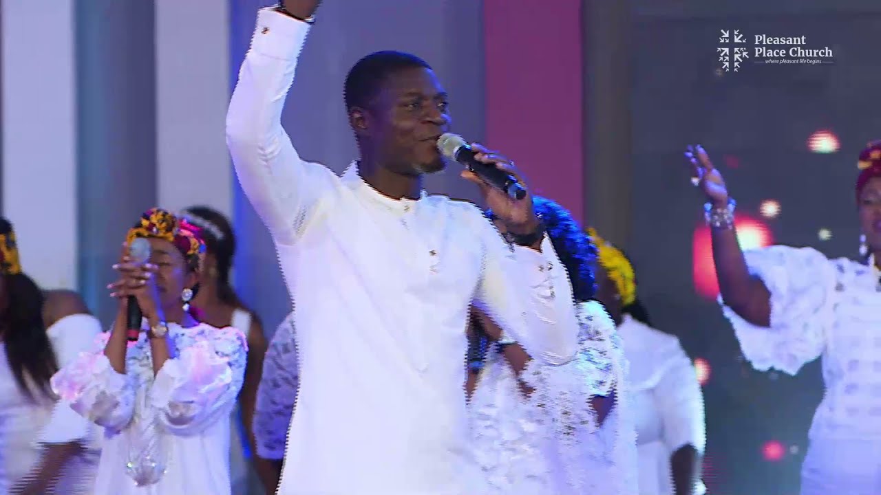 Minister Judah Ollennu ministers at MASEDA 21 at Christ SQUARE, Pleasant Place Church