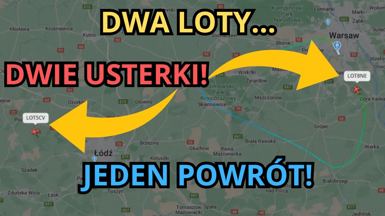 DWIE USTERKI, W DWÓCH SAMOLOTACH, W TYM SAMYM CZASIE!