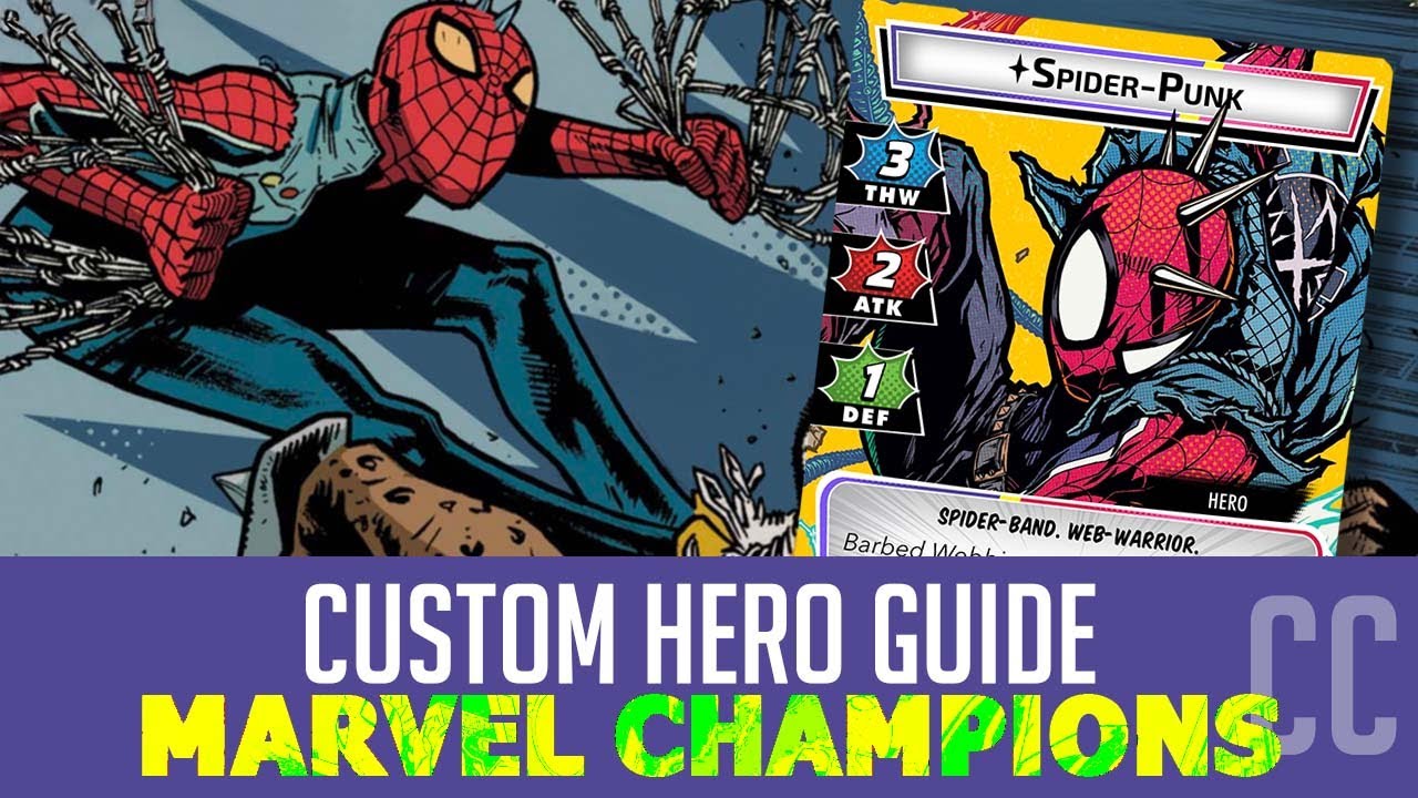 Spider-Punk - Custom Hero Guide | Marvel Champions