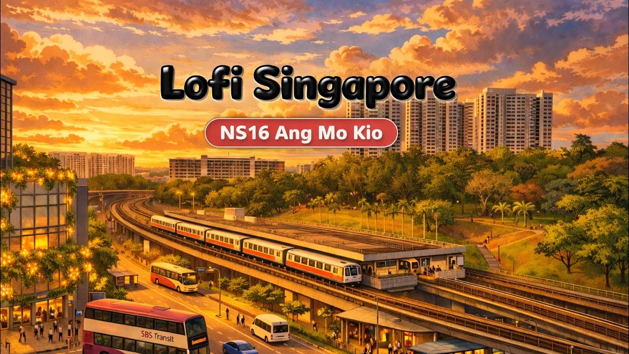 Comfort Is the Point | Singapore MRT Lofi | NS16 Ang Mo Kio — Night Calm Journey 🌃