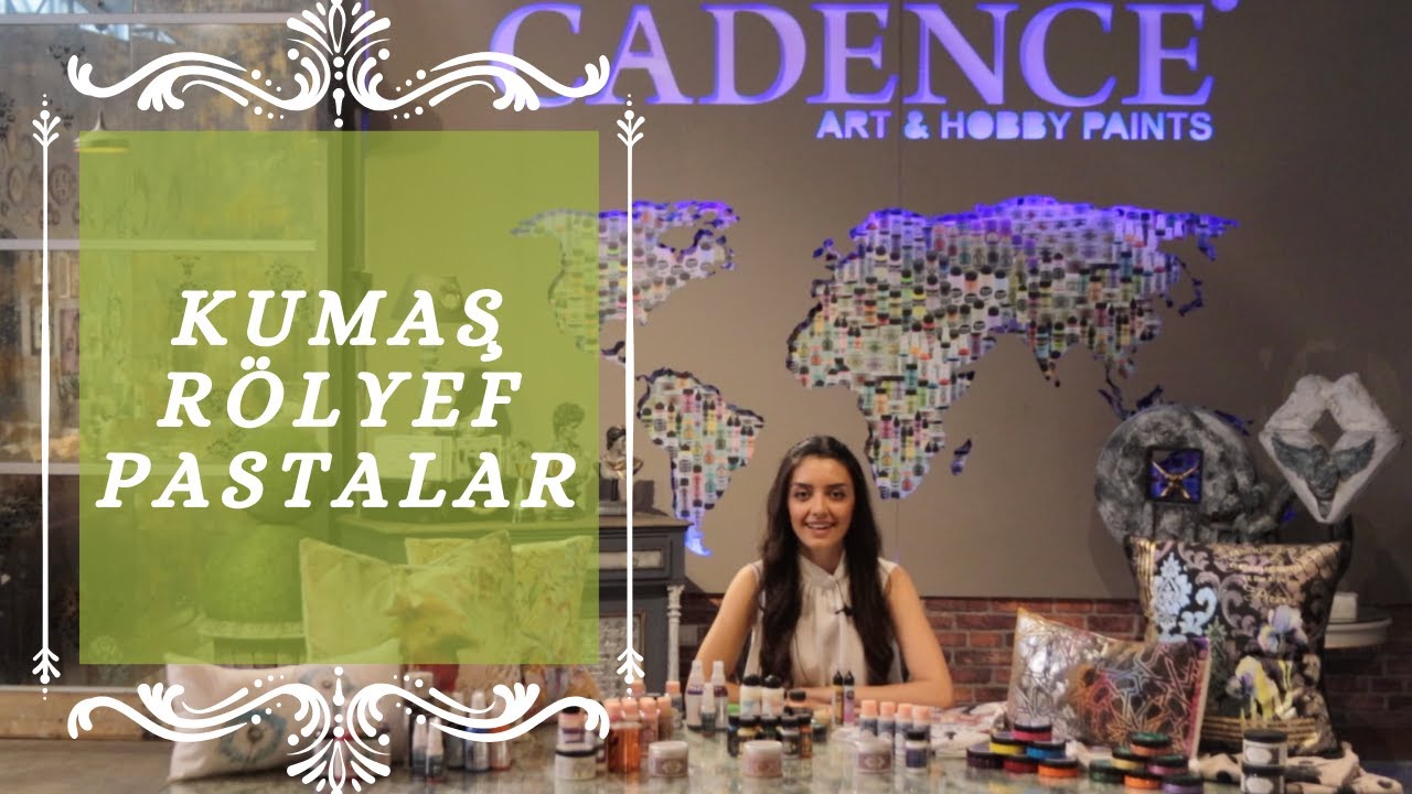 Cadence Kumaş Rölyef Pastaları