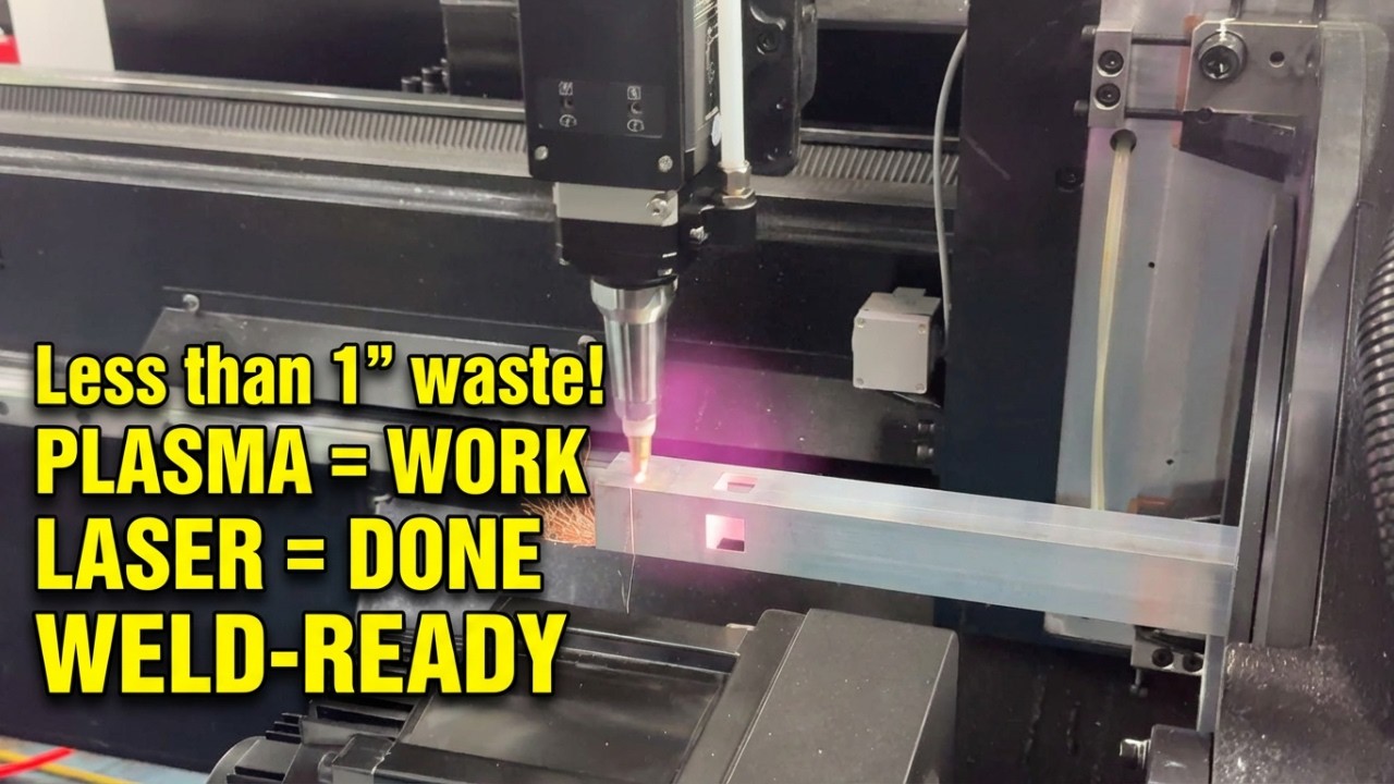 Zero Waste Tube Laser Cutting | Real Zero-Tailing in ProductionZero-Tailing