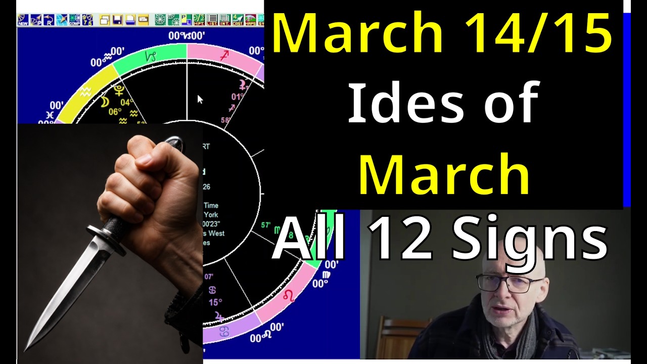Astrology for the Weekend of Mar 14 2026: the Ides of March