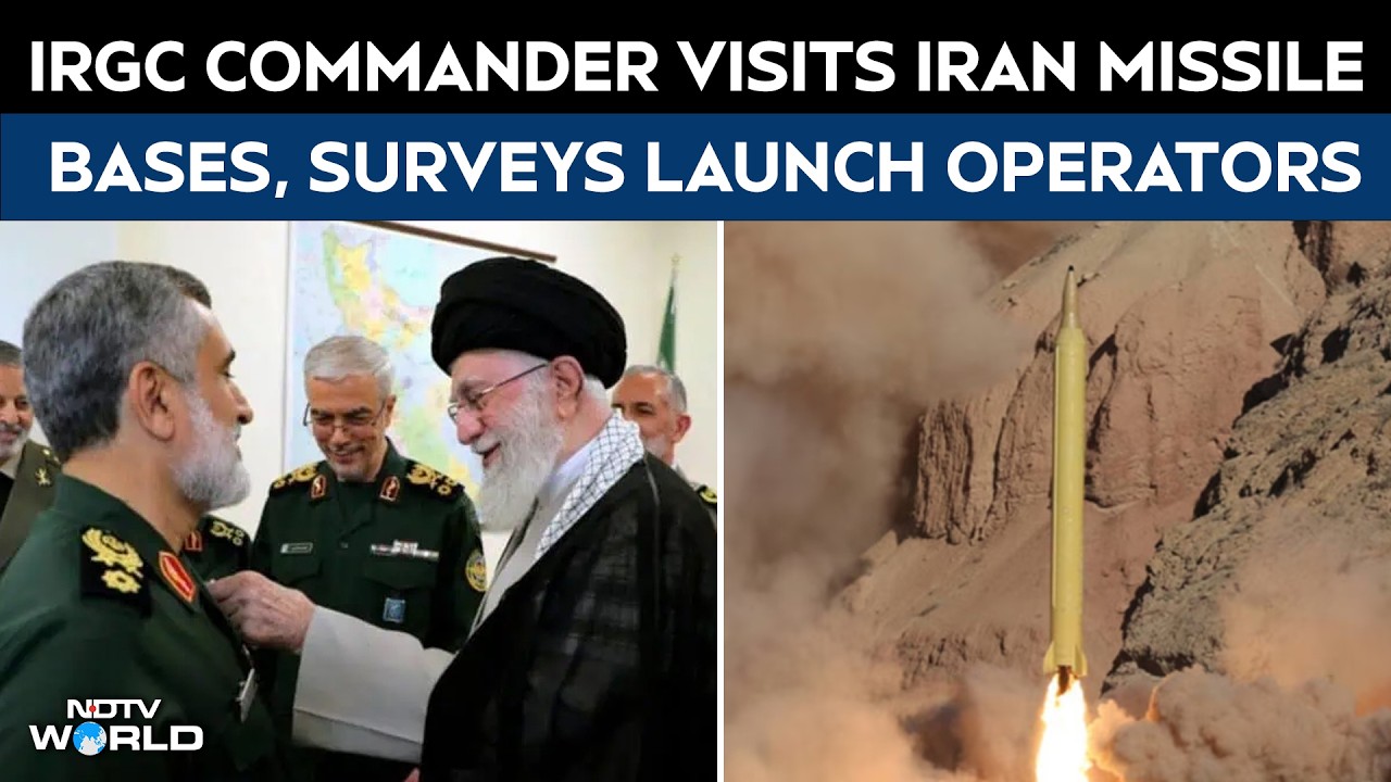 Иранская война | Командующий Корпусом стражей исламской революции посетил иранские ракетные базы ...
