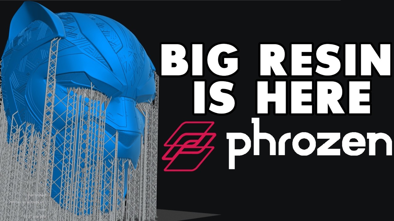 Large Resin 3D Printing! Phrozens Mega 8k S 