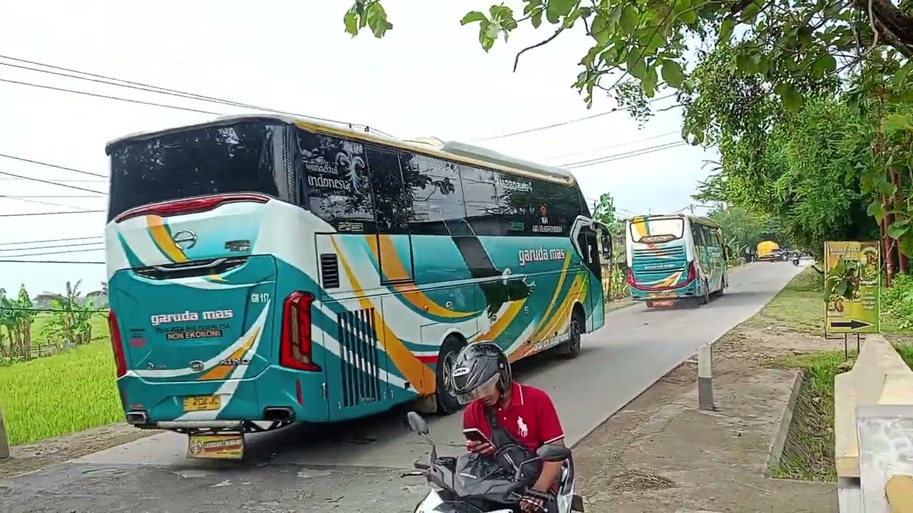 Bus Trans Antar propinsi Blora Jakarta Garuda Mas#part06 
