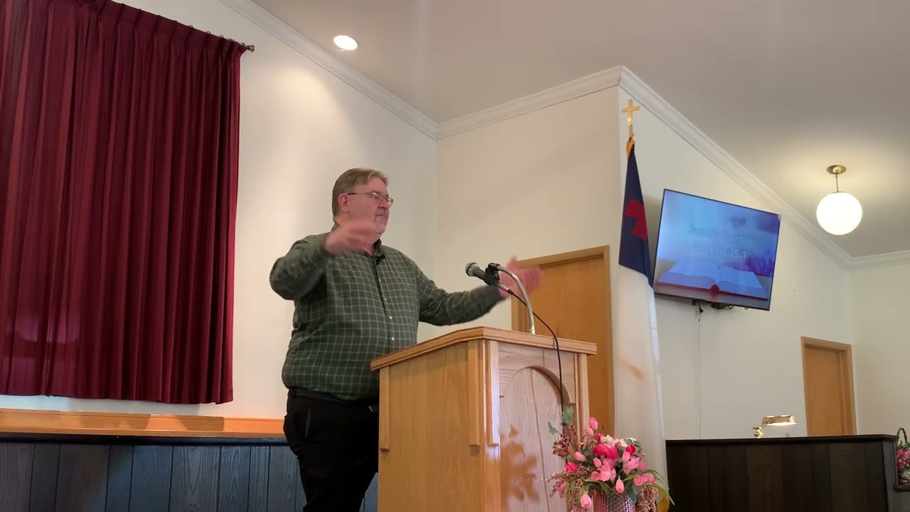 Genesis 35:1, “Jacob’s Journey.” Preacher Andy Urbanec.