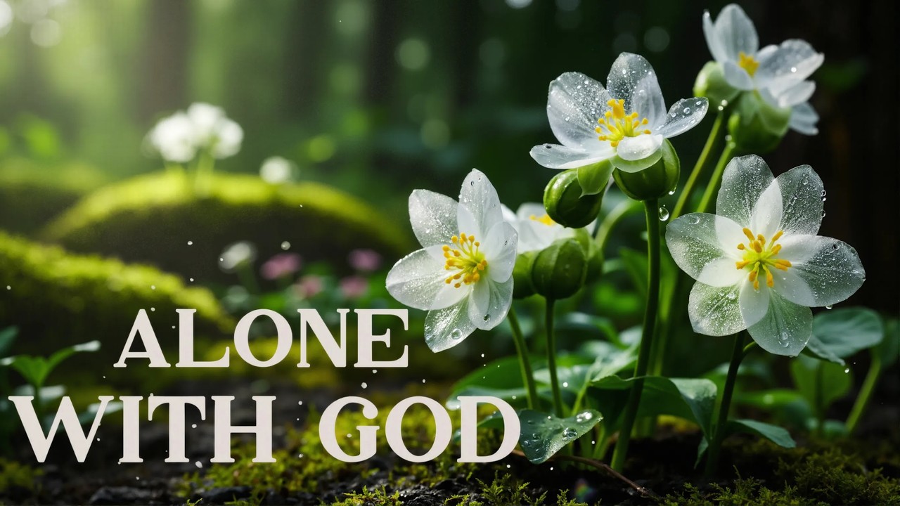 ALONE WITH GOD | Relaxing Piano Worship & Uplifting Scriptures with Peaceful Nature Scenery