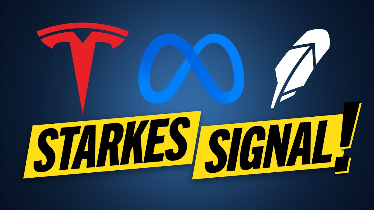 Tesla – Meta – Robinhood: Starkes Signal!