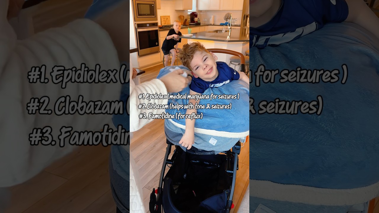 These medications have helped transform my special needs son&rsquo;s life ￼#cerebralpalsy #microcephaly