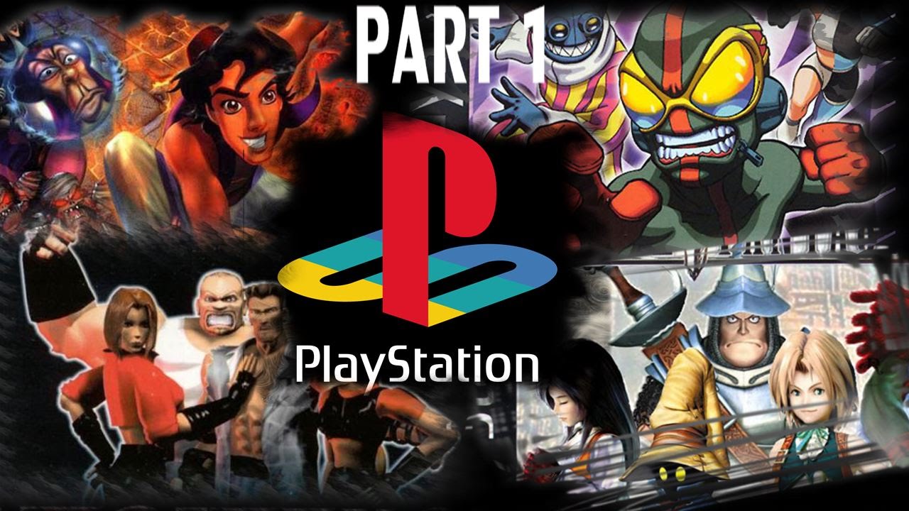 TOP PS1 GAMES (PART 1 of 9) OVER 150 GAMES!!