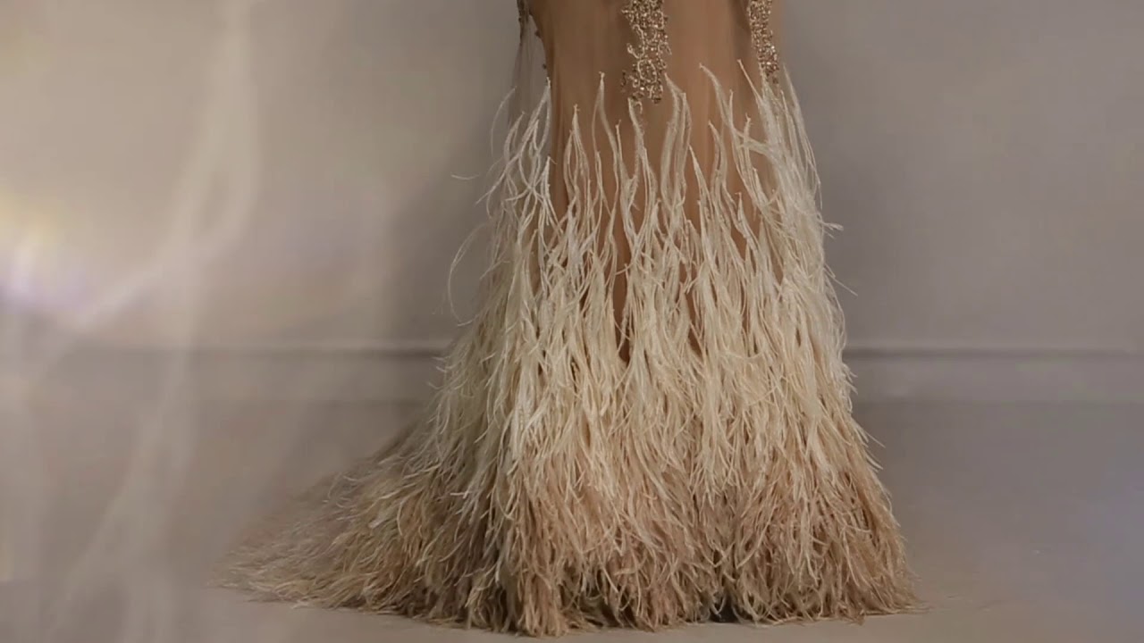 The Juliana Feathers Gown