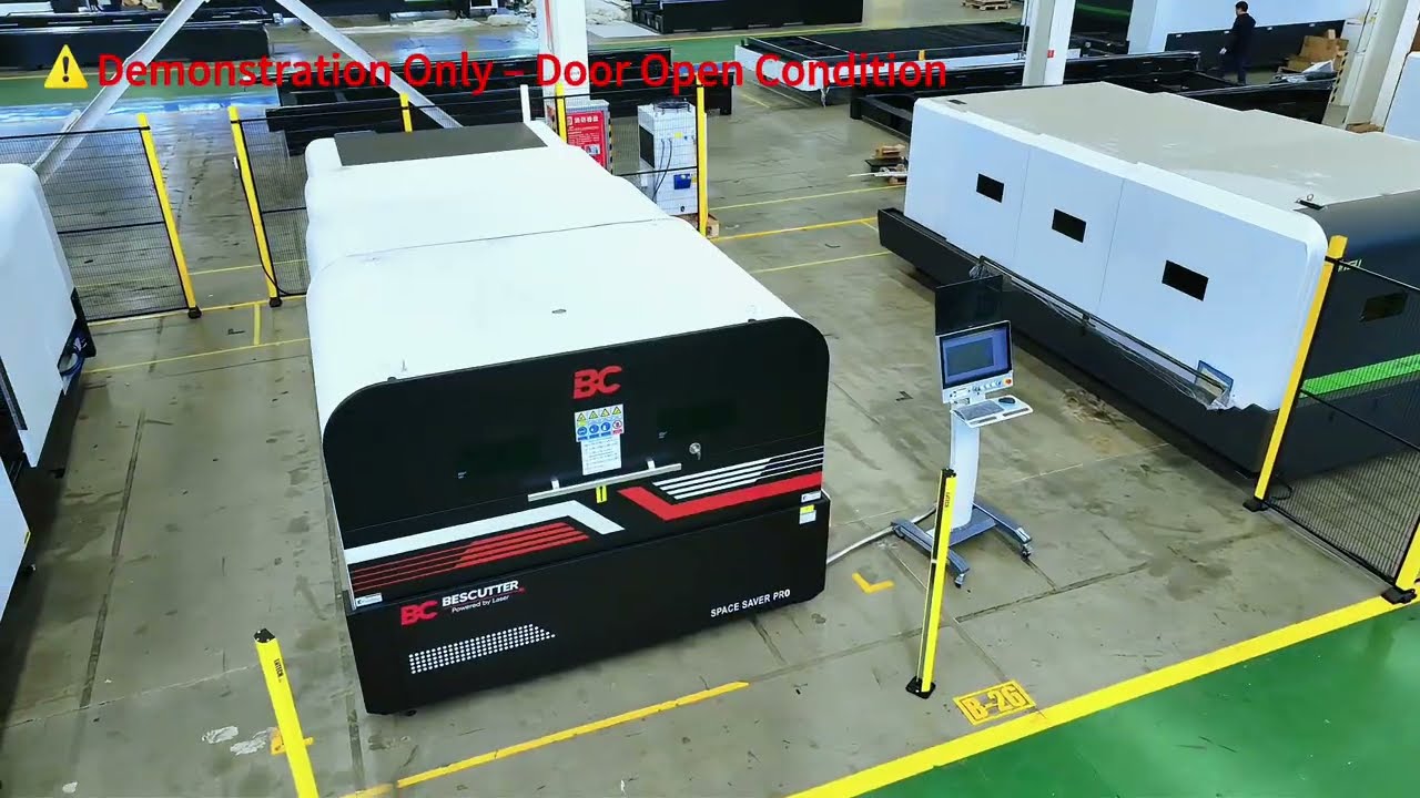 BesCutter New Space Saver Pro Is Here | Compact Enclosed Fiber Laser