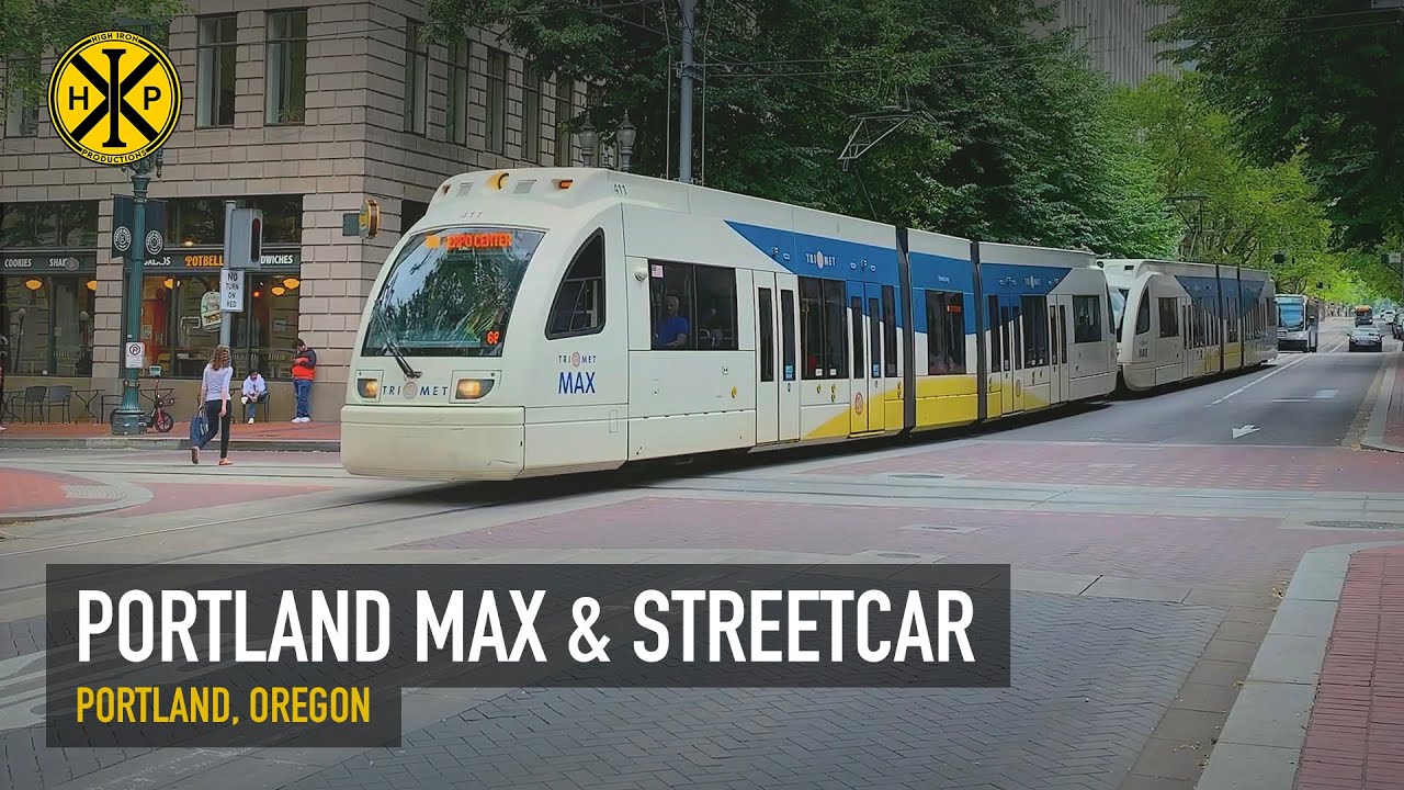 Trimet MAX Light Rail and Portland Streetcars