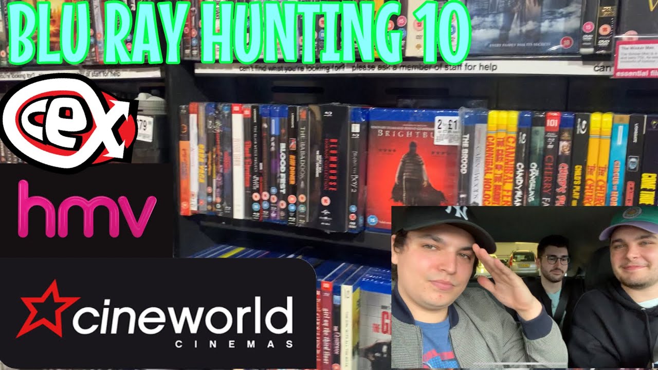 Blu Ray Hunting 10: Return To The Cinema | Featuring Ryan and Luke
