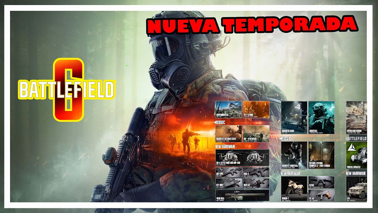 🔴BATTELFIELD 6 NUEVA TEMPORADA #videojuegos #pcgamer #battelfield6 #battlefield