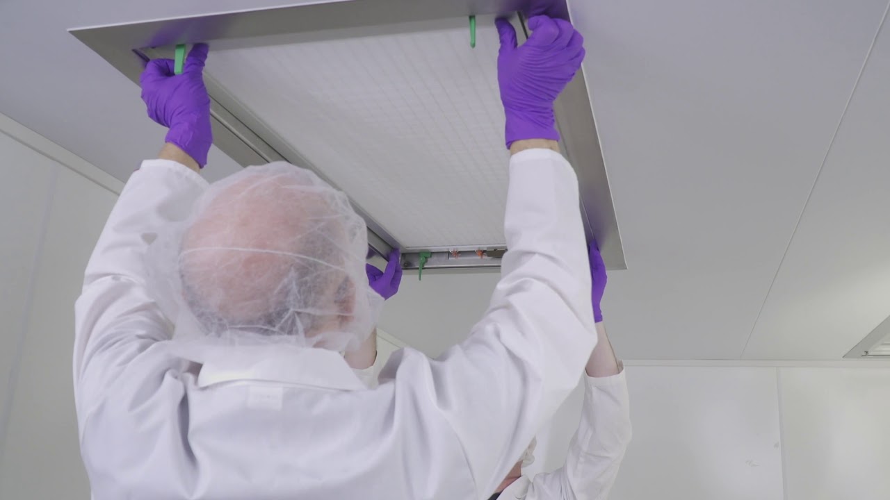 Camfil USA Pharmaseal Air Filter Installation