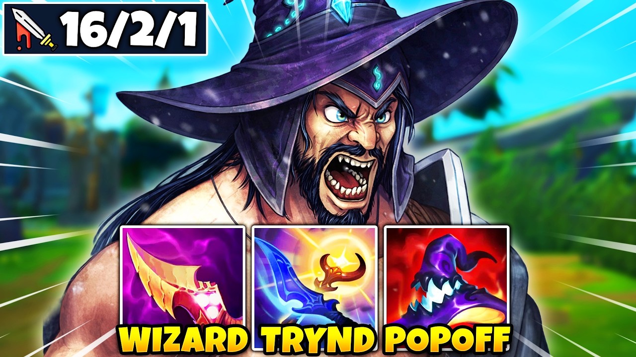 AOE NUKES ON A 2 SECOND CD AND MASSIVE HEALS?!? AP TRYNDAMERE IS BETTER THAN EVER BEFORE!