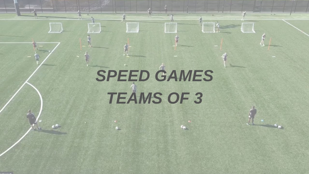 Field Warm Up - MD-3 - Speed Games - Teams of 3