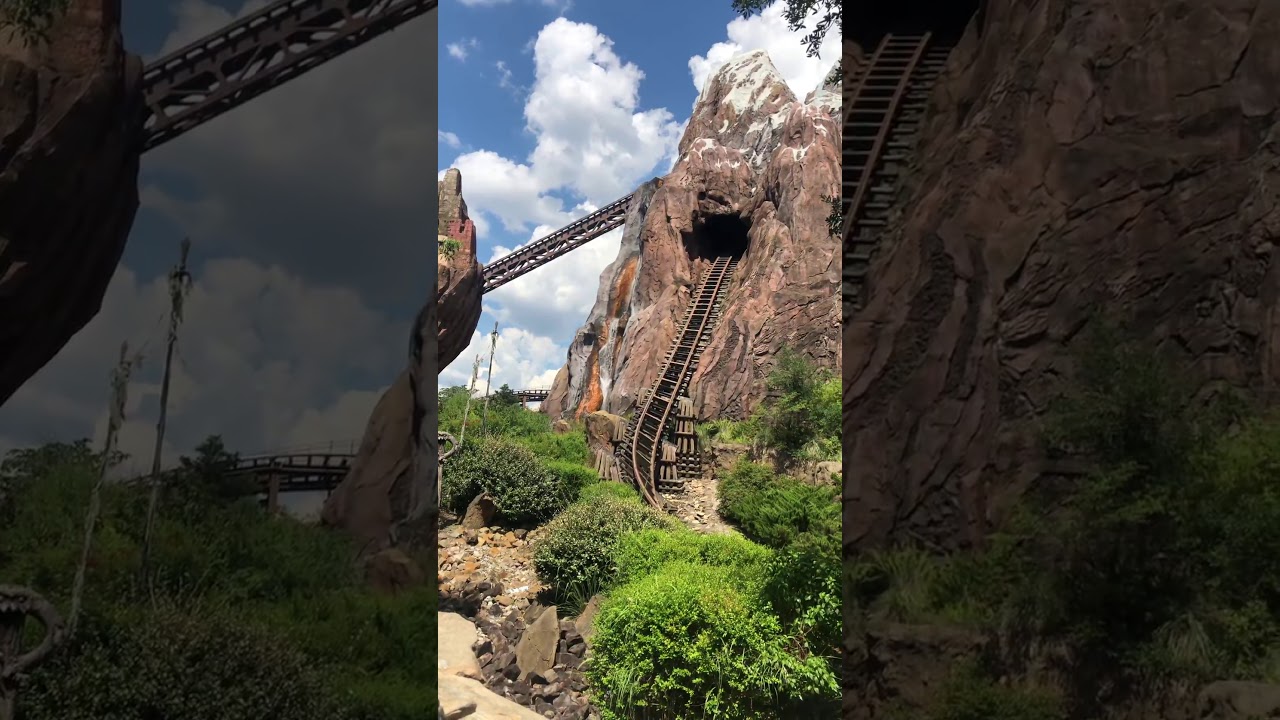 Expedition Everest Off Ride. Big Drop. #Shorts