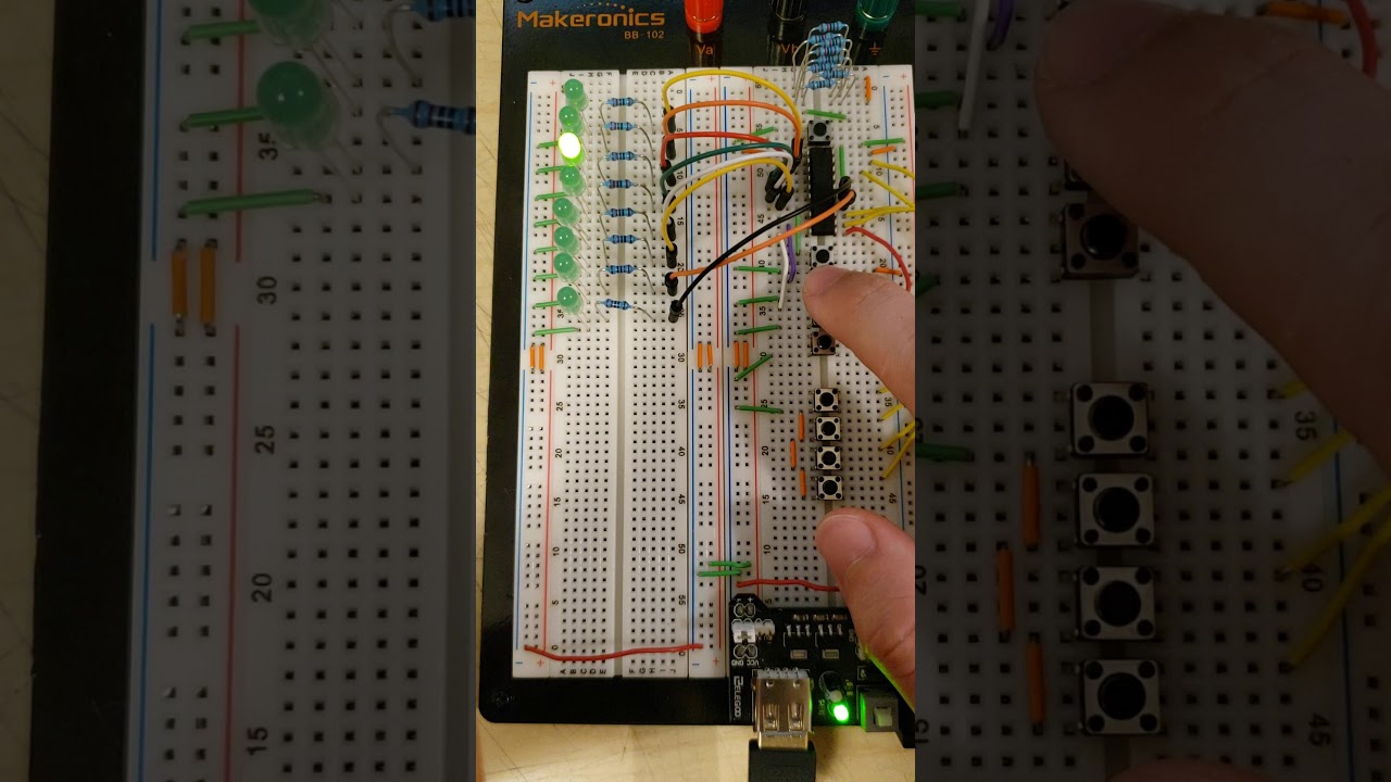 TI MSP430G2553 LED Array
