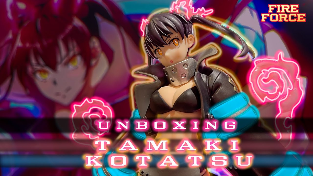 UNBOXING ASMR | Tamaki Kotatsu | Fire Force - Kotobukiya ARTFX J | with BONUS Nekomata Effect Parts!