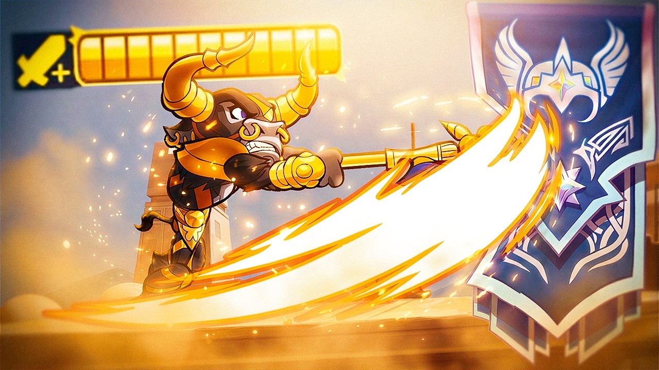 Терос ВСЕ ЕЩЕ имба? (атака на Вальхаллана) | Рейтинговый бой 1 на 1 в Brawlhalla
