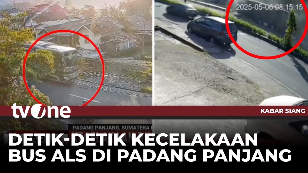 Sejumlah Fakta Laka Bus ALS, di Lokasi Sudah Terjadi 4 Kali Kecelakaan | Kabar Siang tvOne