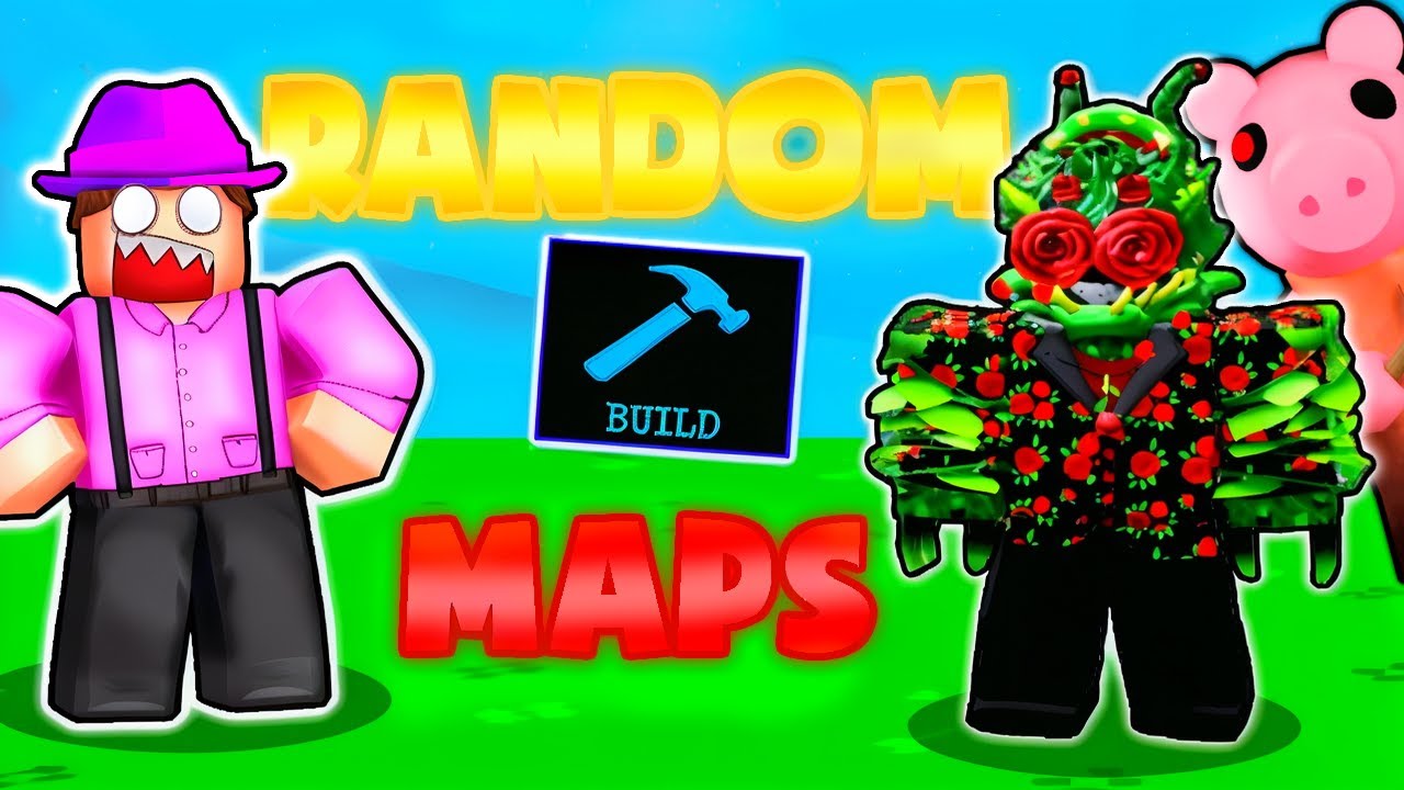 MiniToon & ErnieC3 Explore Random Piggy Build Mode Maps...