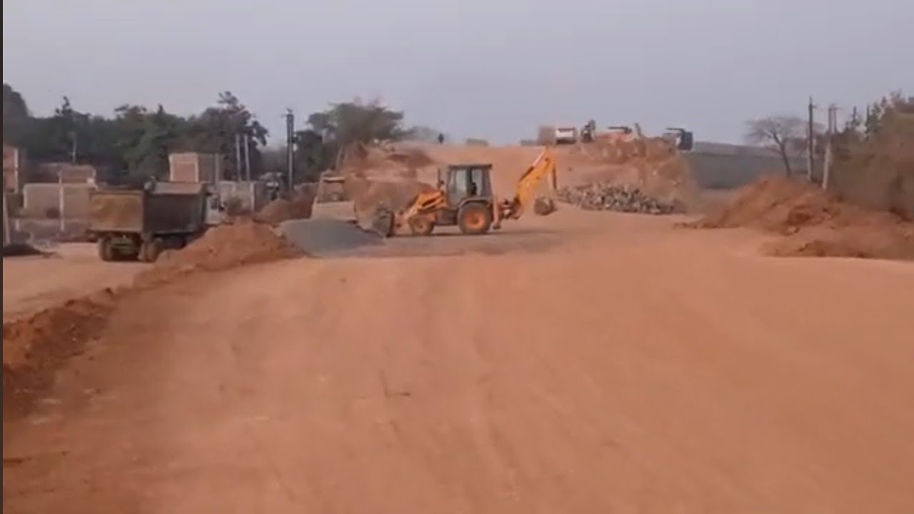 Ring road Deoghar Jharkhand bhora jamua near overbridge 