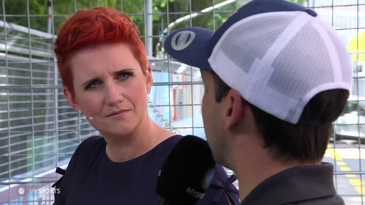 Zürich E-Prix: Steffi Buchli begrüsst die MySports-Experten vor dem Rennen