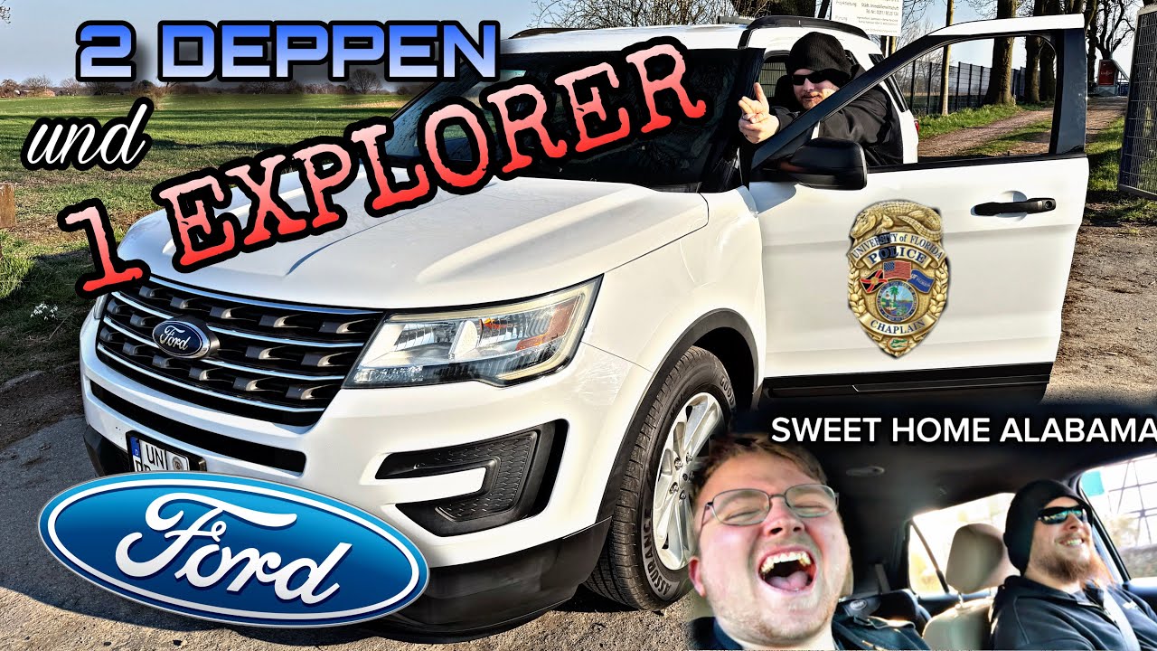 2017 Ford EXPLORER Interceptor / 2 Deppen versuchen seriös zu sein ?!