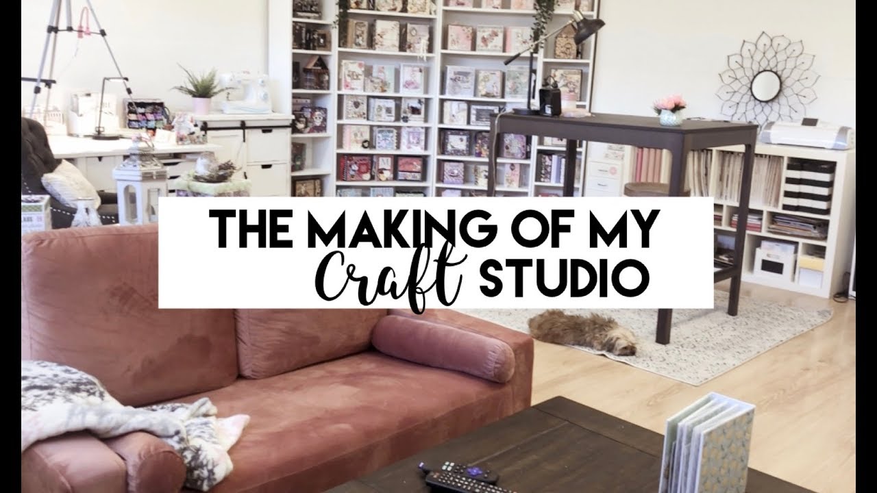 The Making of my New Craft Studio // From Garage to Dream Studio