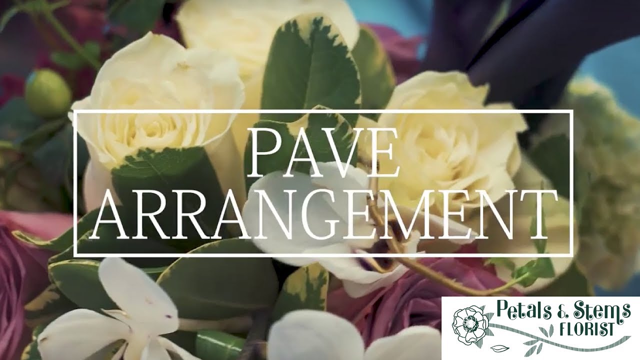 ⭐️Petals and Stems | Pave Arrangement
